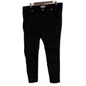 Madewell 9" High-Rise Skinny Jeans in Black | Size 34